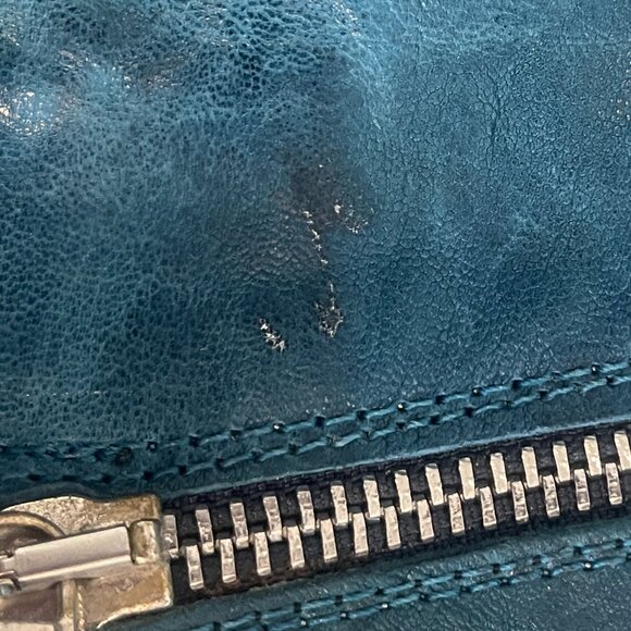 Free People Brayden Western Boot NWOT in Petrol Blue Size 37.5 (US 7) - Picture 13 of 13